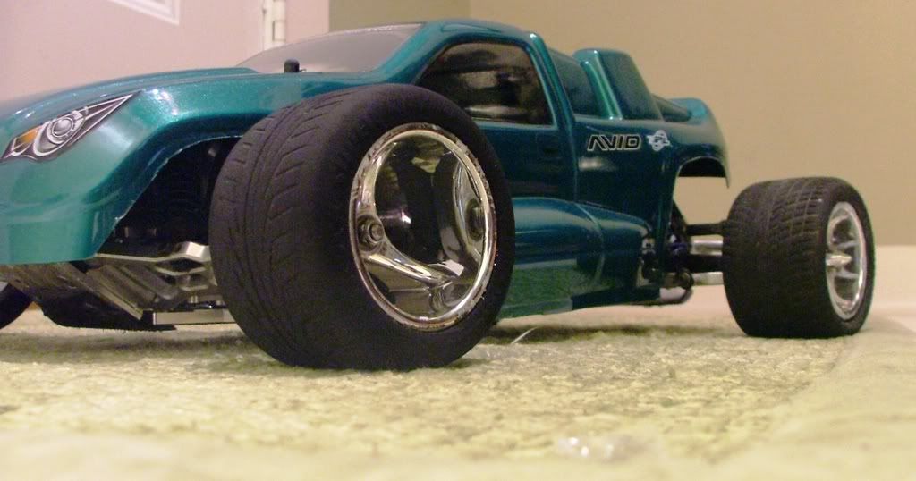 rustler drag car